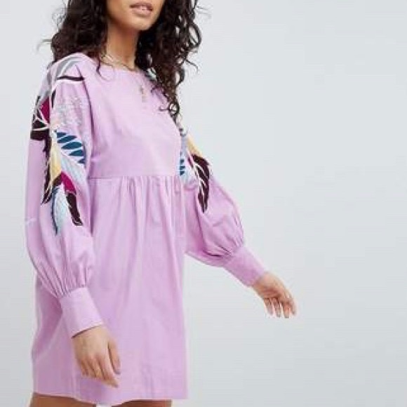 Free People Dresses & Skirts - SOLD | 🚺 Free People Floral Mutton Dress